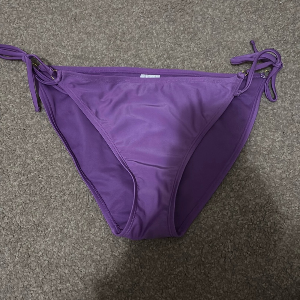 purple bikini bottoms